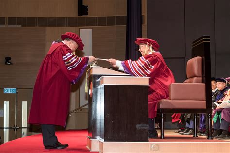 Professor Freddy Boey is installed as 5th President of CityU.